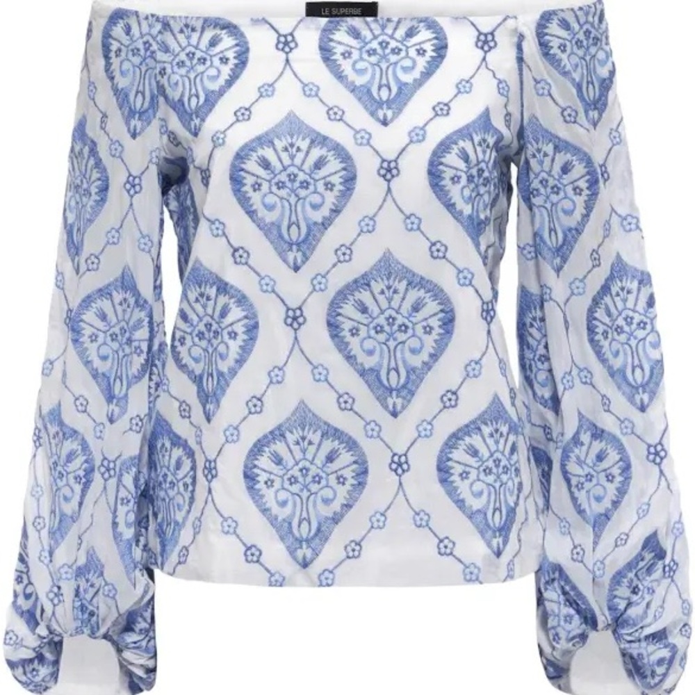 Amalfi Perla Off-Shoulder Top